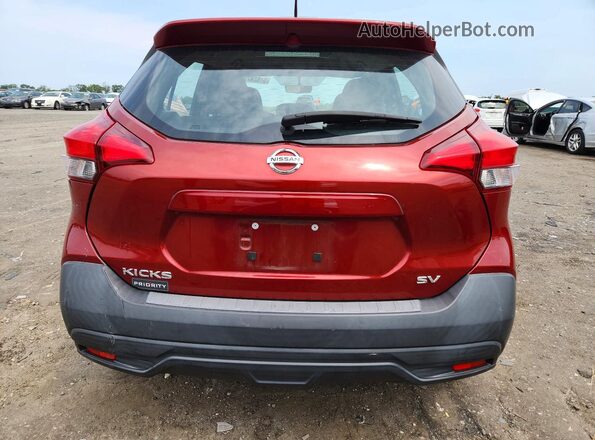 3N1CP5CU7KL558991 2019 NISSAN KICKS Red Widok z tyłu