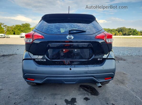 3N1CP5CU8JL522290 2018 NISSAN KICKS Черный Вид сзади