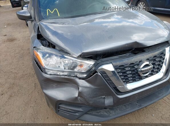 3N1CP5CU8JL522757 2018 NISSAN KICKS Серый Вид спереди