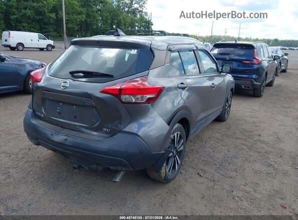 3N1CP5CU8JL522757 2018 NISSAN KICKS Серый Задняя правая четверть