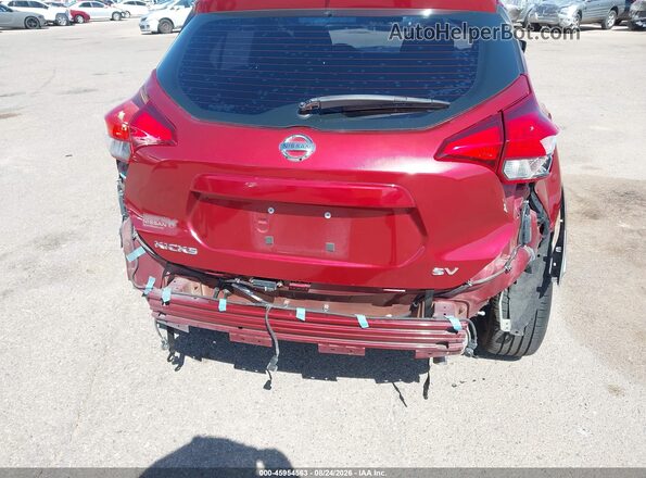 3N1CP5CU8JL530485 2018 NISSAN KICKS Red Widok z przodu