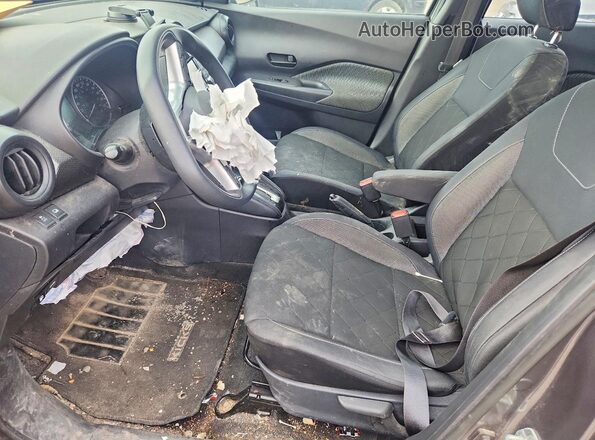 3N1CP5CU8KL534988 2019 NISSAN KICKS Gray Սալոնի դիմացի տեսք