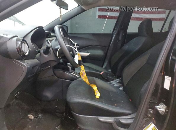 3N1CP5CU8KL551547 2019 NISSAN KICKS Черный Вид салона спереди