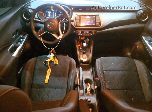 3N1CP5CU8KL551547 2019 NISSAN KICKS Черный Вид панели приборов