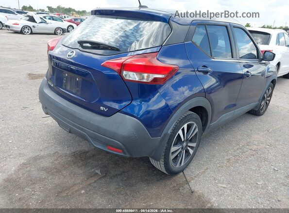 3N1CP5CU8KL557591 2019 NISSAN KICKS Blue Trasero derecho