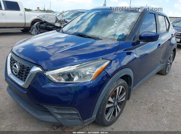 3N1CP5CU8KL557591 2019 NISSAN KICKS Blue Vista frontal