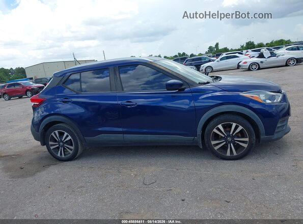 3N1CP5CU8KL557591 2019 NISSAN KICKS Blue Vista interior trasera