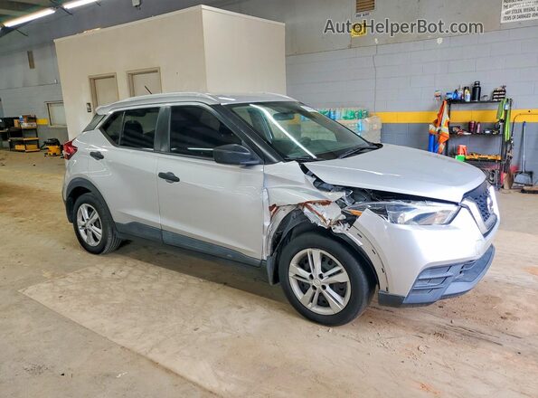 3N1CP5CU8KL560202 2019 NISSAN KICKS Silver Передня права чверть