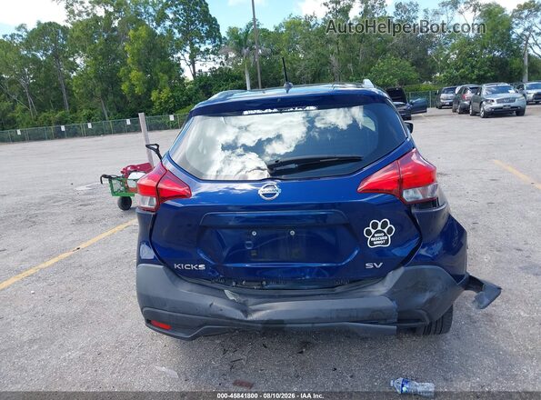 3N1CP5CU8KL560331 2019 NISSAN KICKS Blue Вид спереду