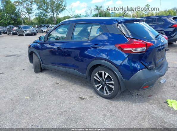 3N1CP5CU8KL560331 2019 NISSAN KICKS Blue Задня ліва чверть