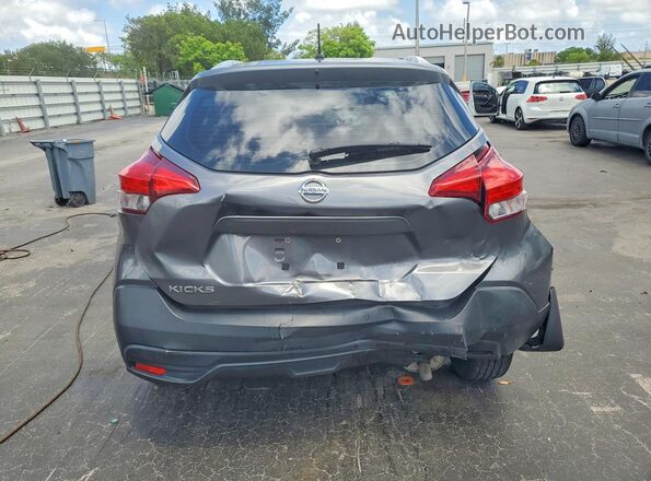 3N1CP5CU9KL537804 2019 NISSAN KICKS Gray Rear view