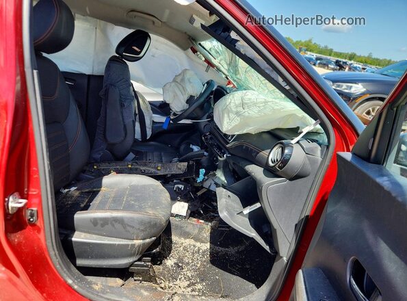 3N1CP5CU9KL539889 2019 NISSAN KICKS Red Front interior view