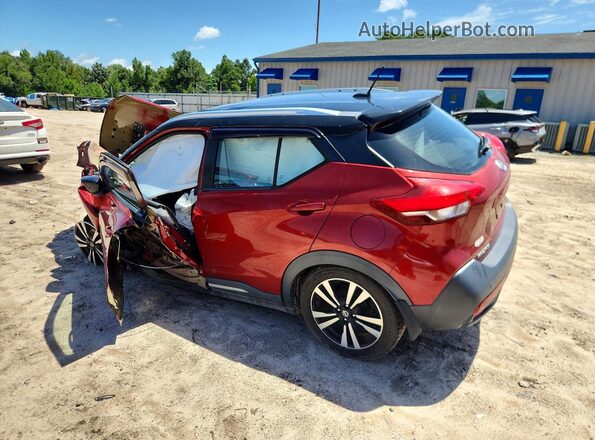 3N1CP5CU9KL539889 2019 NISSAN KICKS Red Rear left