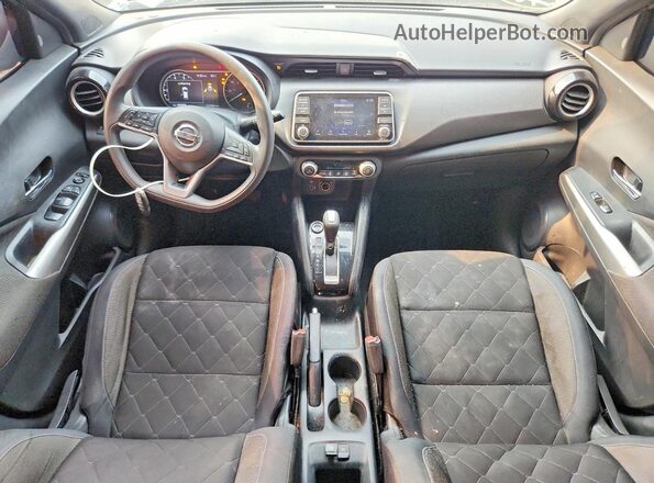 3N1CP5CU9KL557681 2019 NISSAN KICKS Black Вид панелі приладів