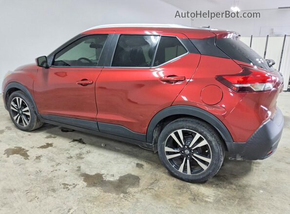3N1CP5CU9KL564937 2019 NISSAN KICKS Red Trasero izquierdo