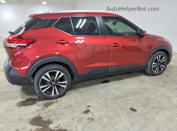 3N1CP5CU9KL564937 2019 NISSAN KICKS Red Trasero derecho