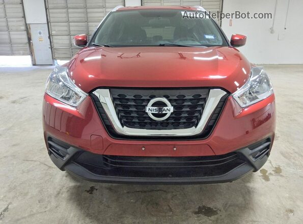 3N1CP5CU9KL564937 2019 NISSAN KICKS Red Vista frontal
