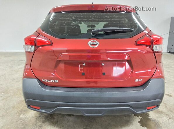 3N1CP5CU9KL564937 2019 NISSAN KICKS Red Vista trasera