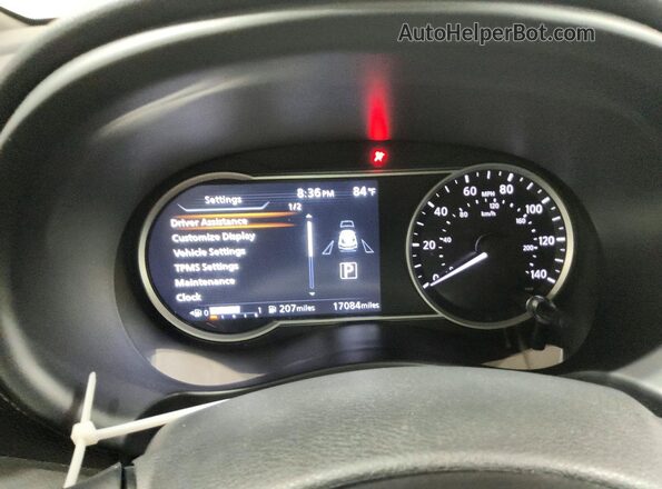 3N1CP5CU9KL564937 2019 NISSAN KICKS Red Vista del cuadro de instrumentos
