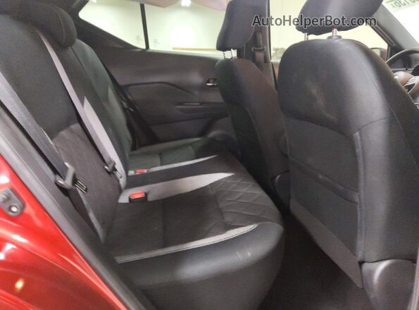 3N1CP5CU9KL564937 2019 NISSAN KICKS Red Vista interior trasera