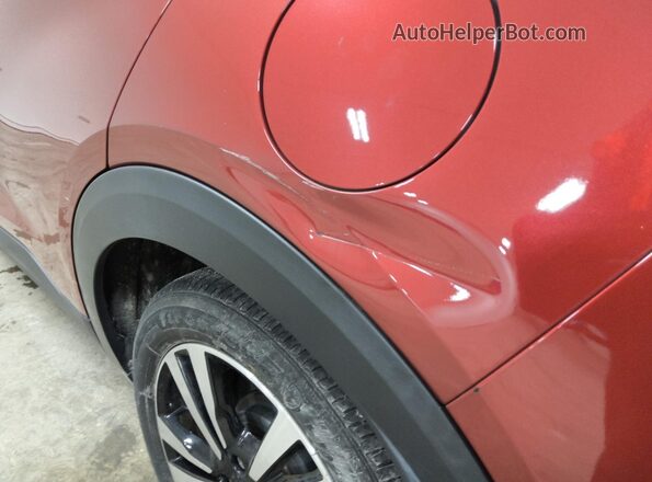 3N1CP5CU9KL564937 2019 NISSAN KICKS Red 
