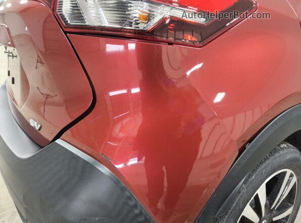 3N1CP5CU9KL564937 2019 NISSAN KICKS Red 