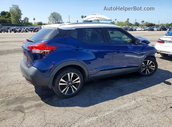 3N1CP5CUXJL536093 2018 NISSAN KICKS Синий Задняя правая четверть