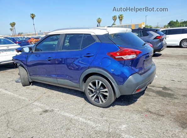 3N1CP5CUXJL536093 2018 NISSAN KICKS Синий Задняя левая четверть