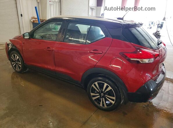 3N1CP5CUXJL543013 2018 NISSAN KICKS Темно-бордовый Задняя левая четверть