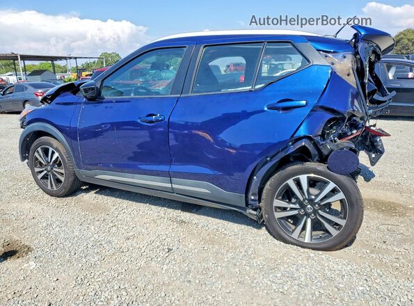3N1CP5CUXKL482988 2019 NISSAN KICKS Blue Հետևի ձախ