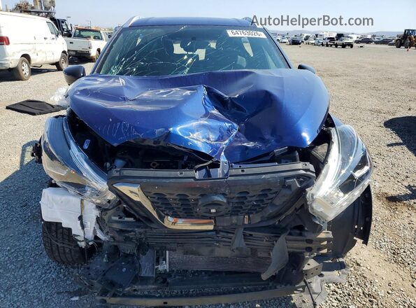 3N1CP5CUXKL482988 2019 NISSAN KICKS Blue Դիմացի տեսք
