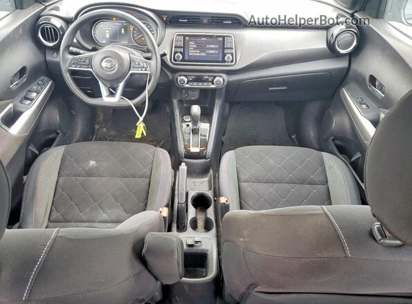 3N1CP5CUXKL499371 2019 NISSAN KICKS Черный Вид панели приборов