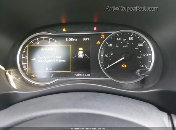 3N1CP5CUXKL509851 2019 NISSAN KICKS Silver Vista de los asientos traseros