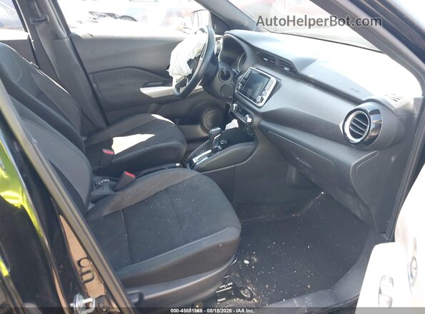 3N1CP5CUXKL513415 2019 NISSAN KICKS Black Widok wnętrza z przodu