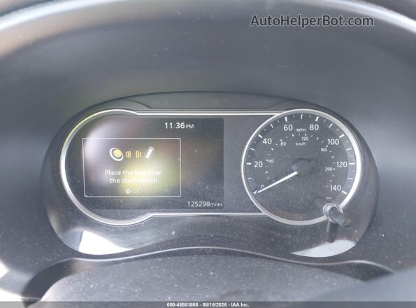 3N1CP5CUXKL513415 2019 NISSAN KICKS Black Widok tylnych siedzeń