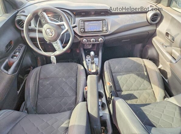 3N1CP5CUXKL535690 2019 NISSAN KICKS Gray წინა პანელის ხედი