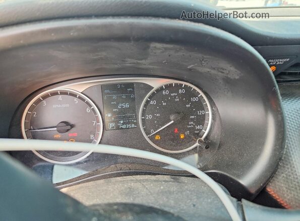 3N1CP5CUXKL535690 2019 NISSAN KICKS Gray ხელსაწყოთა პანელის ხედი