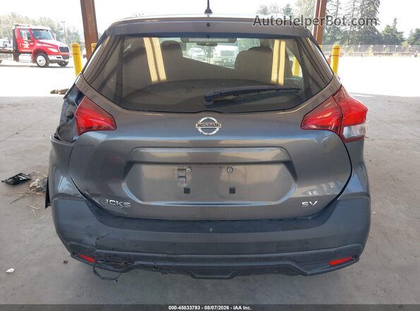3N1CP5CUXKL551341 2019 NISSAN KICKS Gray 