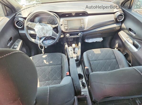 3N1CP5CV0LL497056 2020 NISSAN KICKS Gray Widok deski rozdzielczej