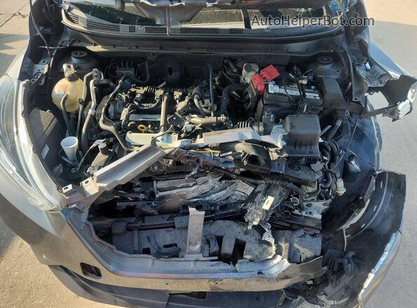 3N1CP5CV0LL497056 2020 NISSAN KICKS Gray Widok wnętrza z tyłu