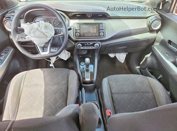 3N1CP5CV0LL506063 2020 NISSAN KICKS Red Widok deski rozdzielczej
