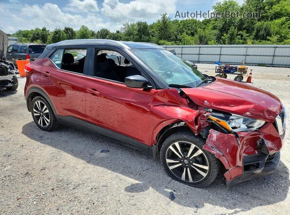 3N1CP5CV0LL506063 2020 NISSAN KICKS Red Przód prawy