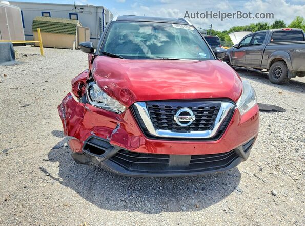 3N1CP5CV0LL506063 2020 NISSAN KICKS Red Widok z przodu