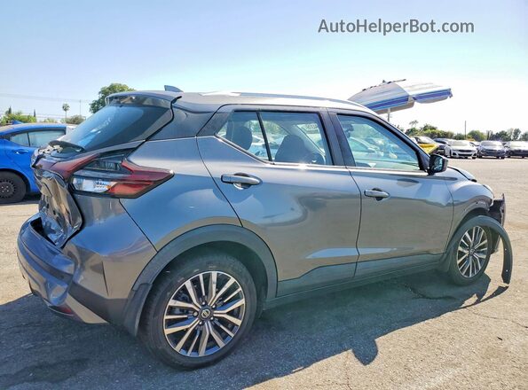 3N1CP5CV0ML469646 2021 NISSAN KICKS Gray Tył prawy