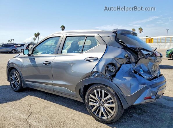 3N1CP5CV0ML469646 2021 NISSAN KICKS Gray Tył lewy