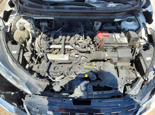 3N1CP5CV0ML499052 2021 NISSAN KICKS White Widok wnętrza z tyłu