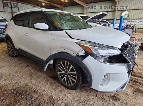3N1CP5CV0ML499052 2021 NISSAN KICKS White Przód prawy