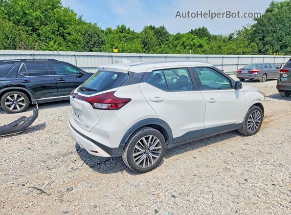 3N1CP5CV0ML505299 2021 NISSAN KICKS White Задня права чверть