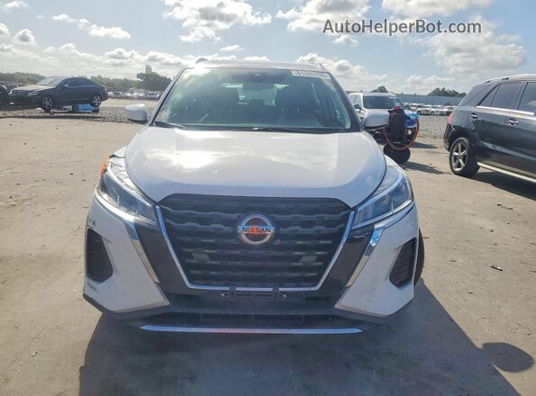 3N1CP5CV0ML530946 2021 NISSAN KICKS White Դիմացի տեսք
