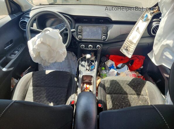3N1CP5CV0PL489187 2023 NISSAN KICKS Black Widok deski rozdzielczej